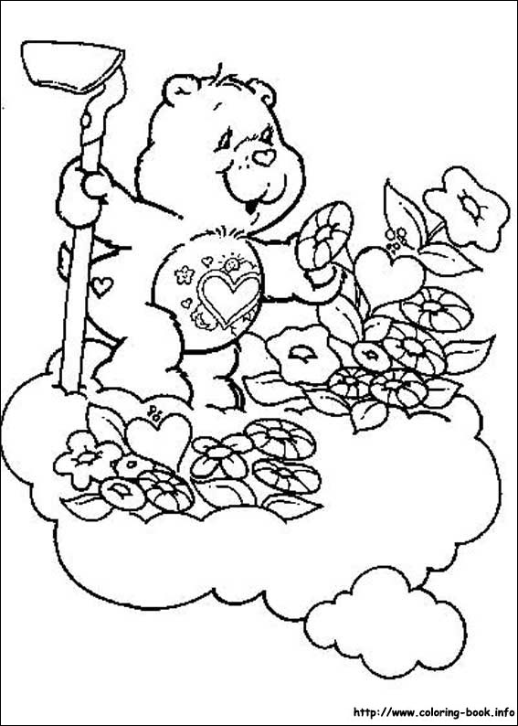 The Care Bears coloring picture